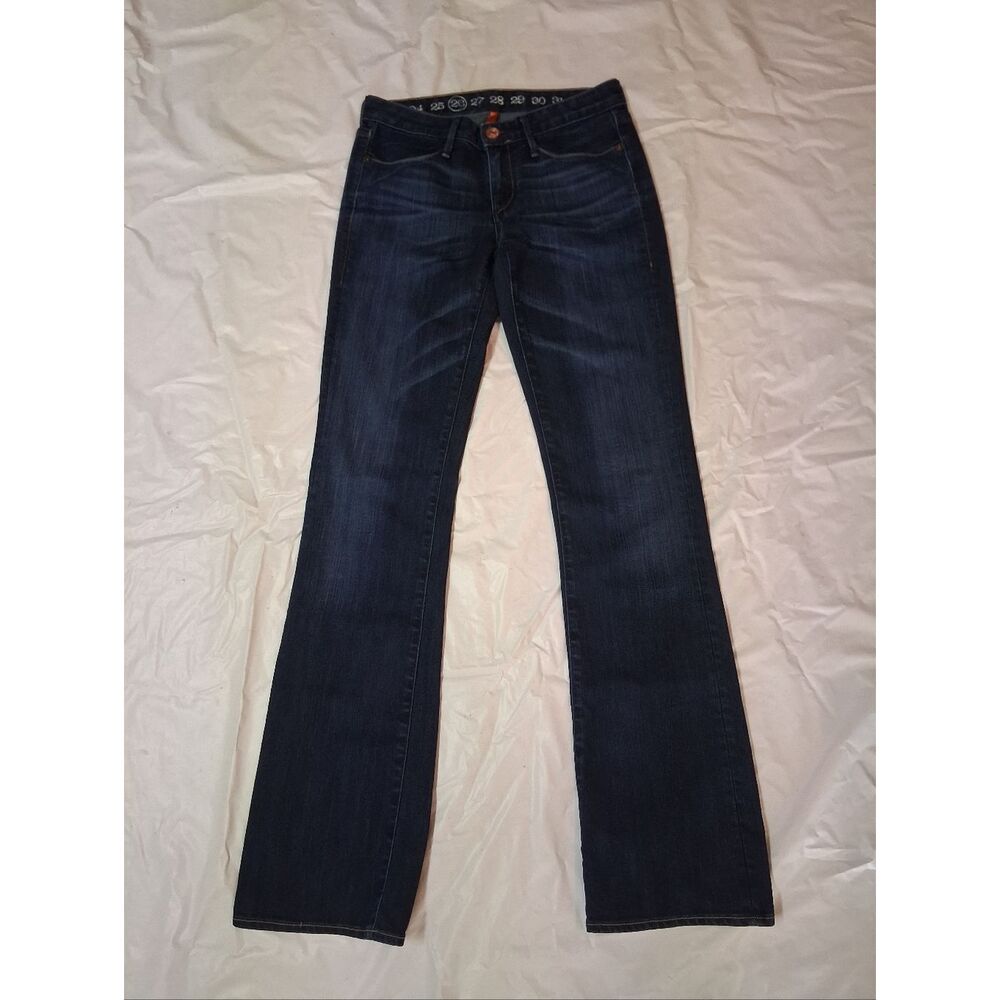 Earnest Sewn Women’s Dark Blue Bootcut Jeans Size 26 Preowned